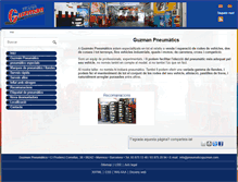 Tablet Screenshot of pneumaticsguzman.com